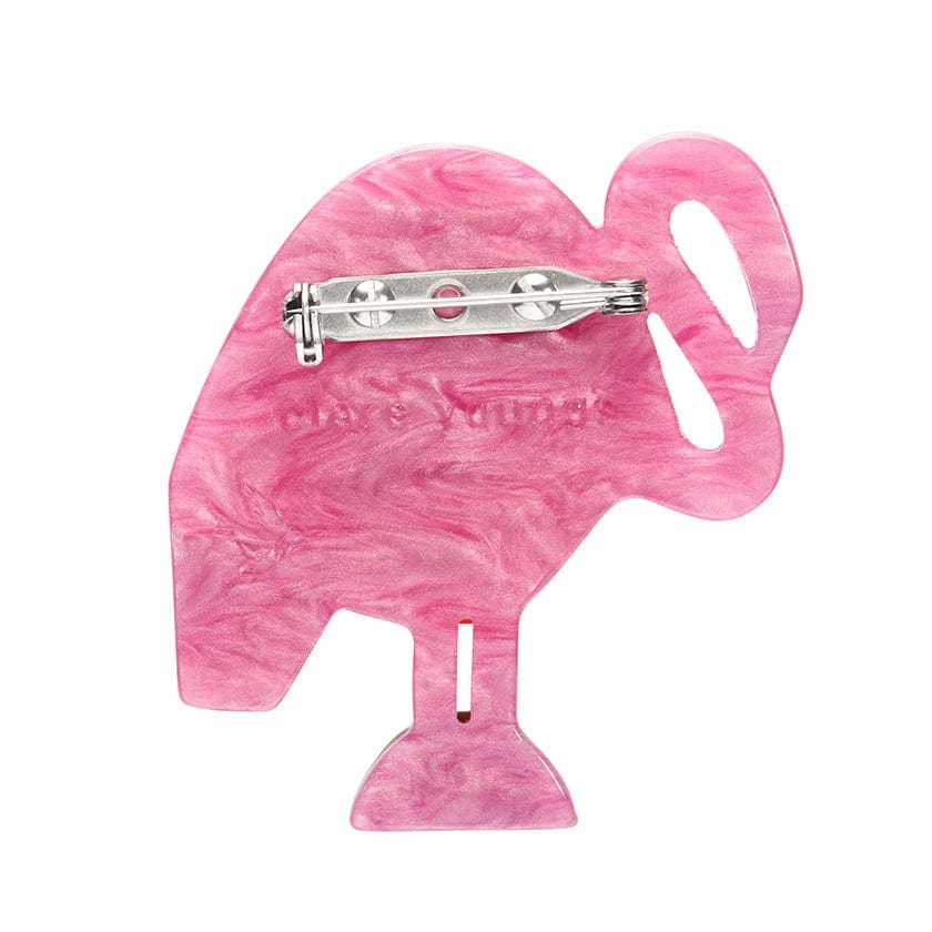 Erstwilder "A Flamingo Named Honk" Brooch with Gift Box ~Designed in Melbourne~