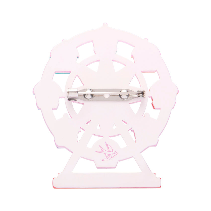 Erstwilder A Wheely Good View Brooch with Gift Box  ~A Day At The Fair~