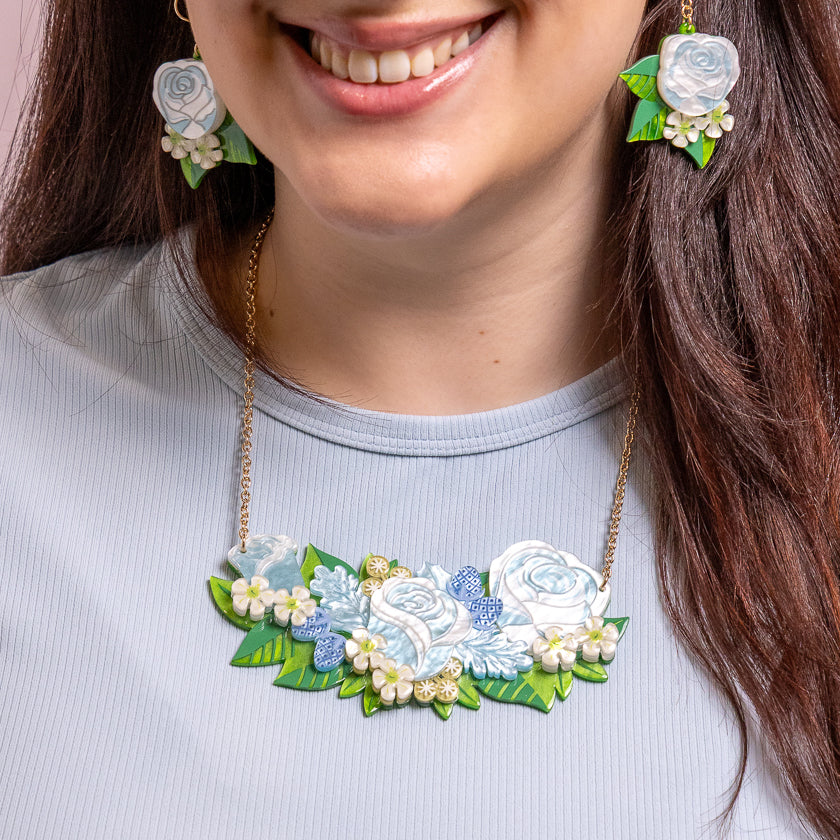 Erstwilder Always in Bloom Floral Necklace ~2026 Celebrations Collection~
