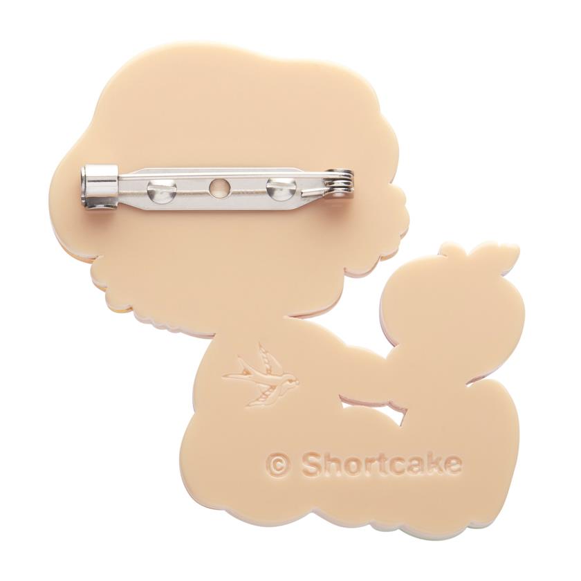 Erstwilder Apple Dumplin' Brooch with Gift Box  ~The World of Strawberry Shortcake~