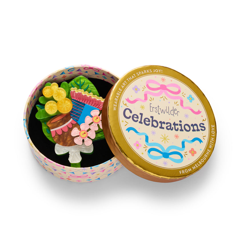 Erstwilder Australia Fair Blooms Brooch ~2026 Celebrations Collection~