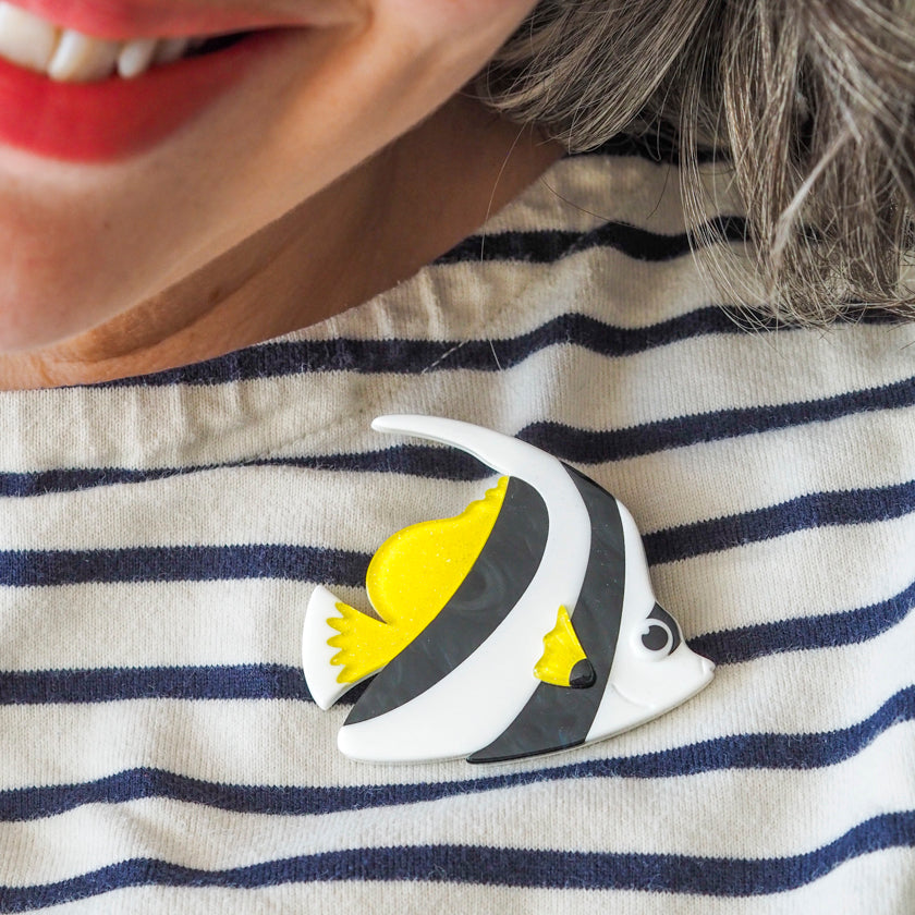Erstwilder Bannerfish Brooch *GIFT WITH PURCHASE ONLY*