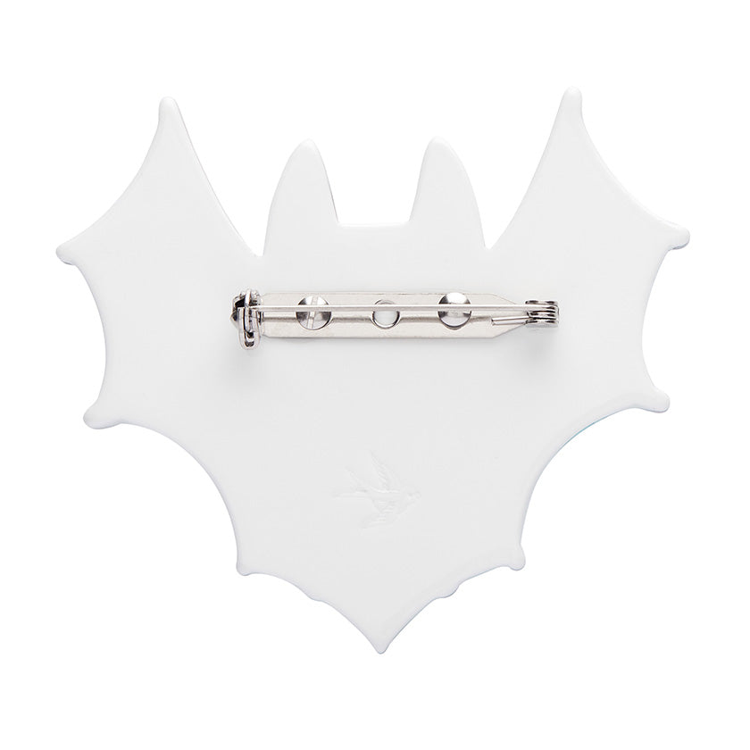 Erstwilder Bat Cat Halloween Brooch Designed in Australia