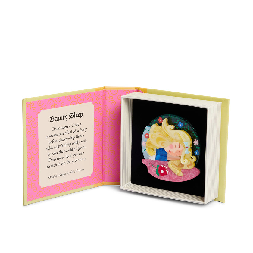 Erstwilder x Pete Cromer Beauty Sleep Sleeping Beauty Brooch ~ Fairy Tales Part 2 Collection ~
