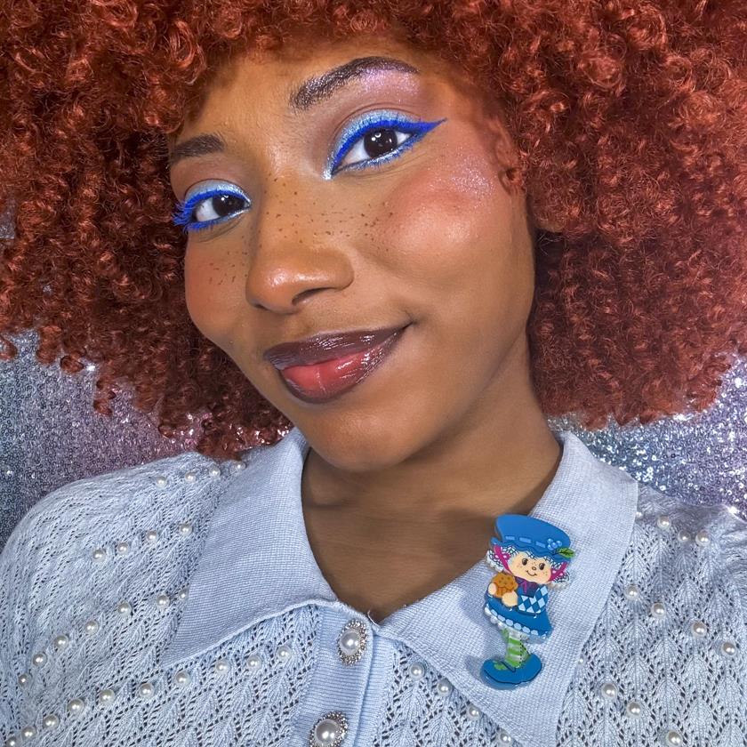 Erstwilder Blueberry Muffin Brooch with Gift Box ~The World of Strawberry Shortcake~