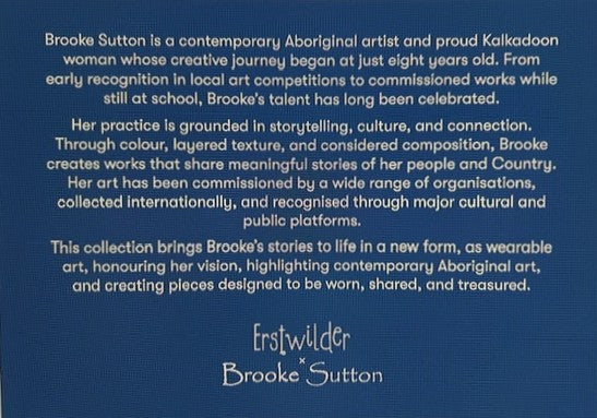 Erstwilder x Brooke Sutton Kali's Ritjinguthinha Butterfly Dreaming Brooch ~ 2026 Collection ~