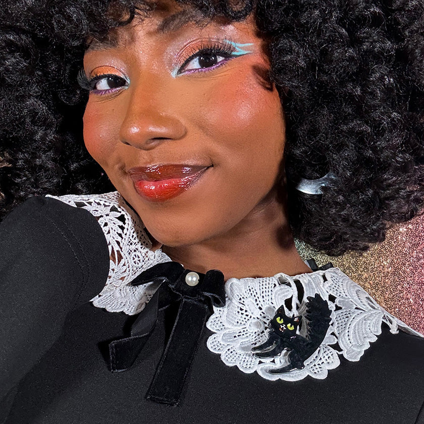 Erstwilder Catastrophic Fright Halloween Brooch Designed in Australia