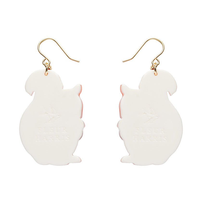 Erstwilder x Fleur Harris Cheeky Squirrel Drop Pierced Earrings ~Designed in Melbourne~