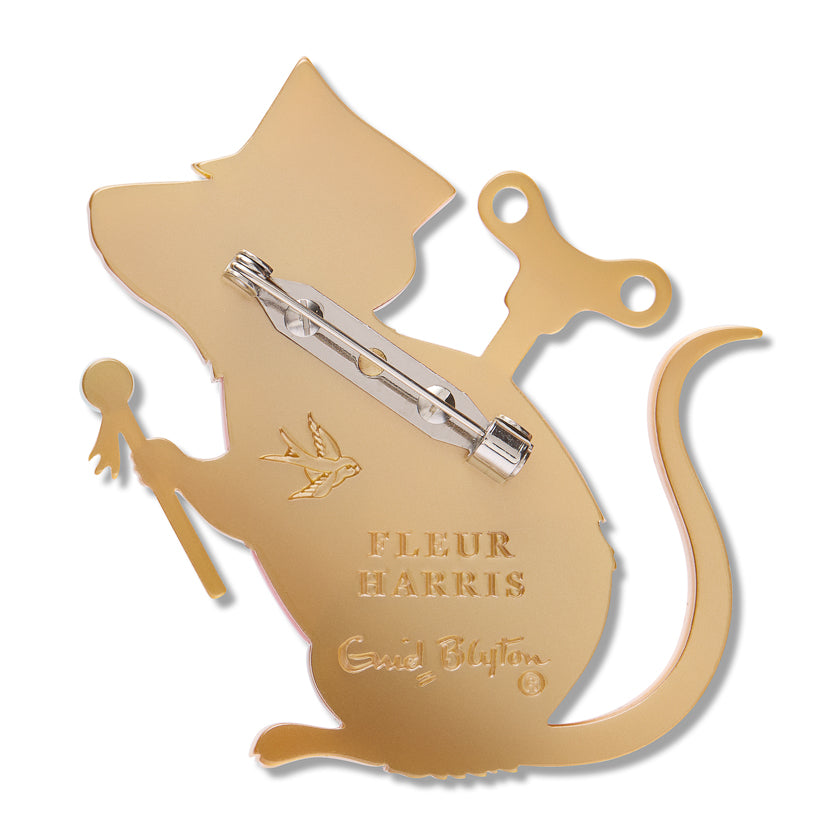 Erstwilder x Fleur Harris Clockwork Mouse Brooch ~ The Magic Faraway Tree 2026 Collection ~