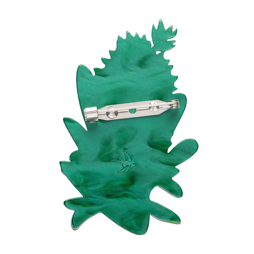 Erstwilder Crimson Bottlebrush Brooch ~Australiana 2025 Collection~