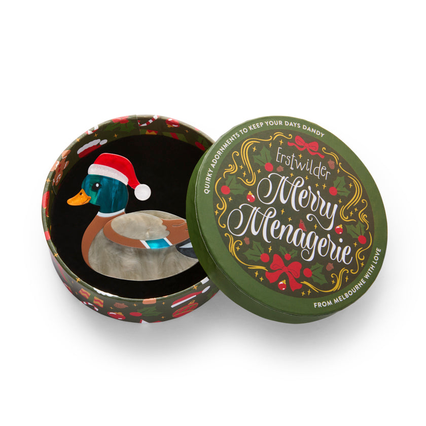 Erstwilder Daphne the Duck Brooch ~Merry Menagerie Collection~