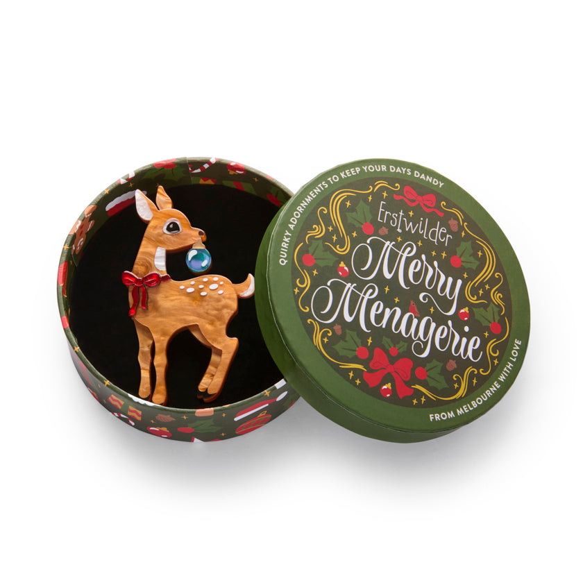 Erstwilder Darcy the Deer Brooch ~Merry Menagerie Collection~ *GIFT WITH PURCHASE ONLY*