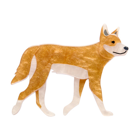 Erstwilder Dave the Dingo Brooch ~Australiana 2025 Collection~