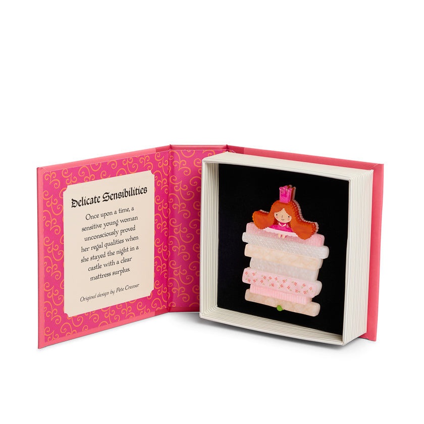 Erstwilder x Pete Cromer Delicate Sensibilities Princess Brooch ~ Fairy Tales Part 2 Collection ~