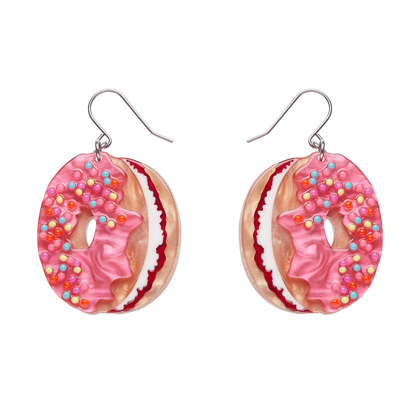 Erstwilder x Katherine Sabbath Donut Cake Drop Earrings ~Designed in Australia~