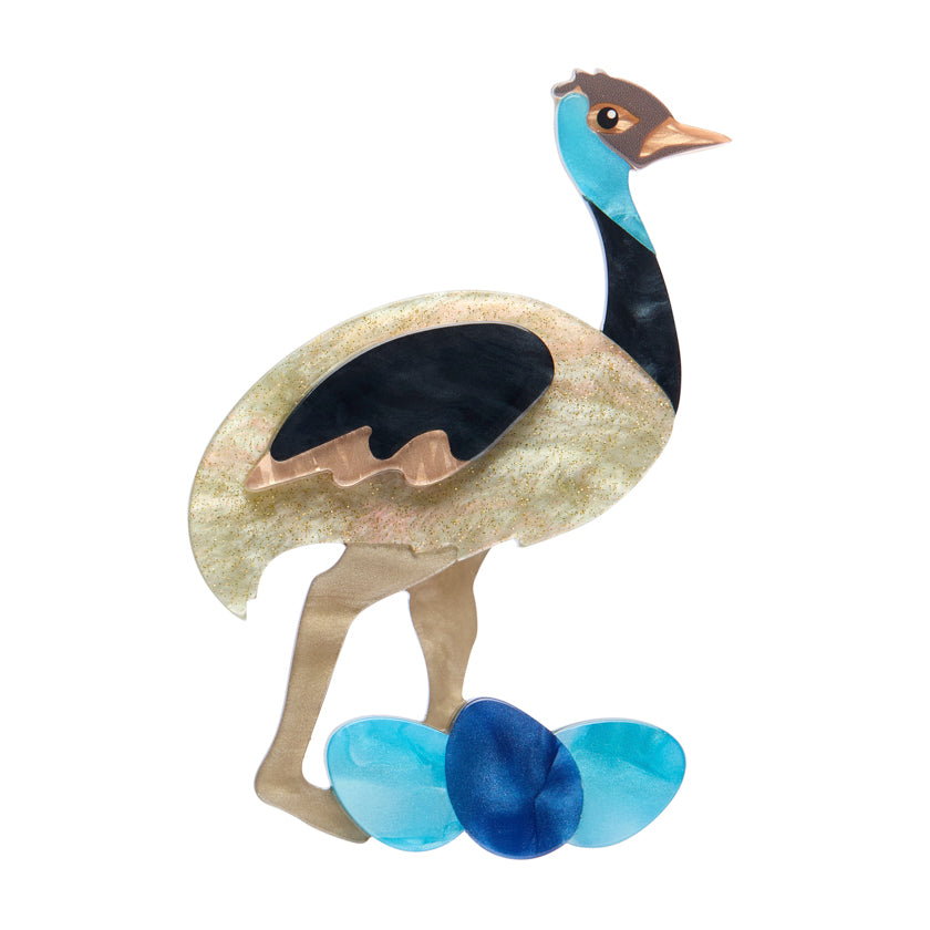 Erstwilder Elliot the Emu Brooch ~Australiana 2025 Collection~