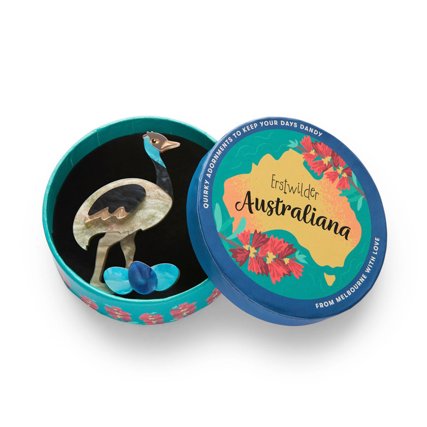 Erstwilder Elliot the Emu Brooch ~Australiana 2025 Collection~