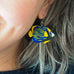 Erstwilder Emperor Angelfish Pierced Earrings with Gift Box ~Great Barrier Reef~