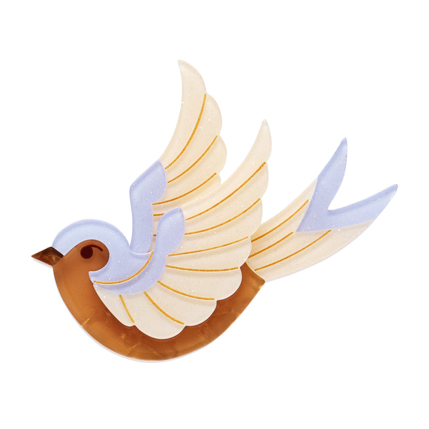 Erstwilder Fancie Jo Sparrow Bird Brooch ~2026 Fan Favourites Collection~