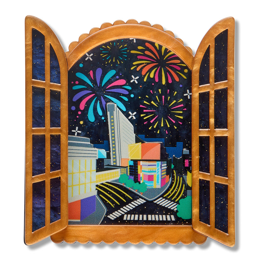 Erstwilder Fireworks Far & Wide Brooch ~2026 Celebrations Collection~