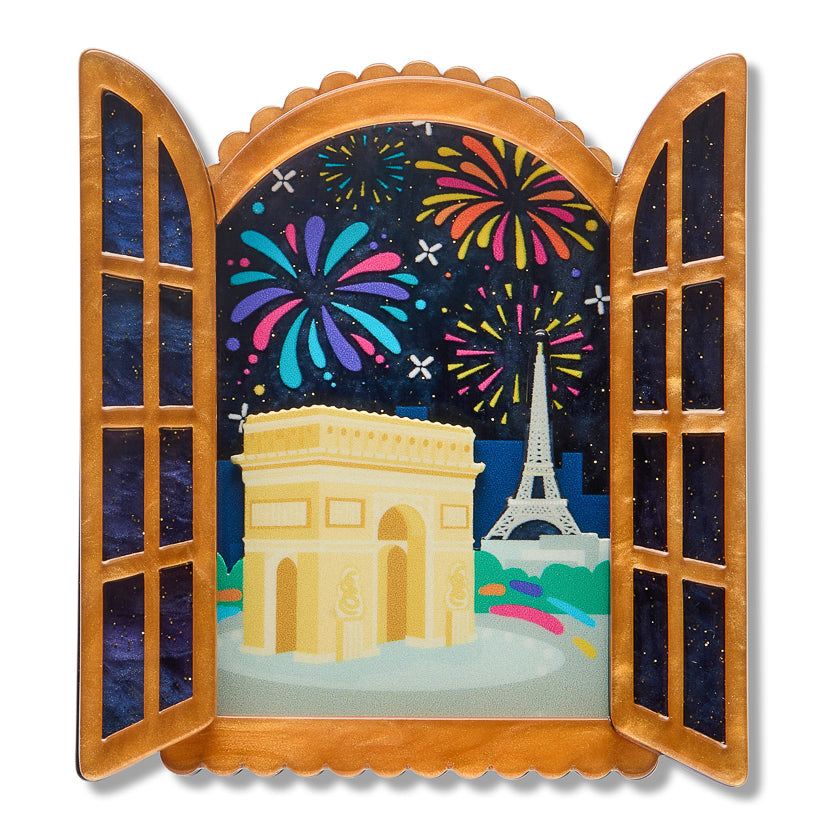 Erstwilder Fireworks Far & Wide Brooch ~2026 Celebrations Collection~