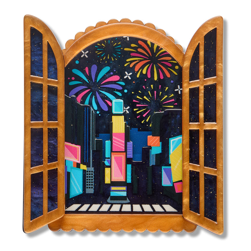 Erstwilder Fireworks Far & Wide Brooch ~2026 Celebrations Collection~