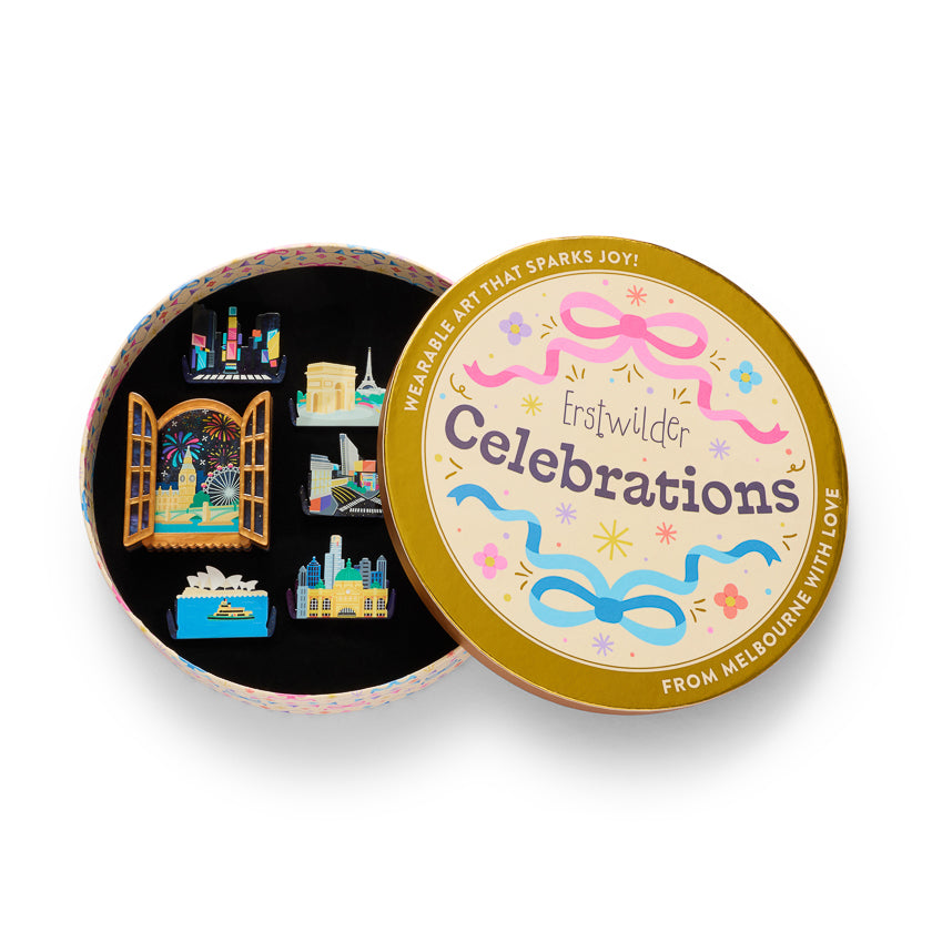 Erstwilder Fireworks Far & Wide Brooch ~2026 Celebrations Collection~