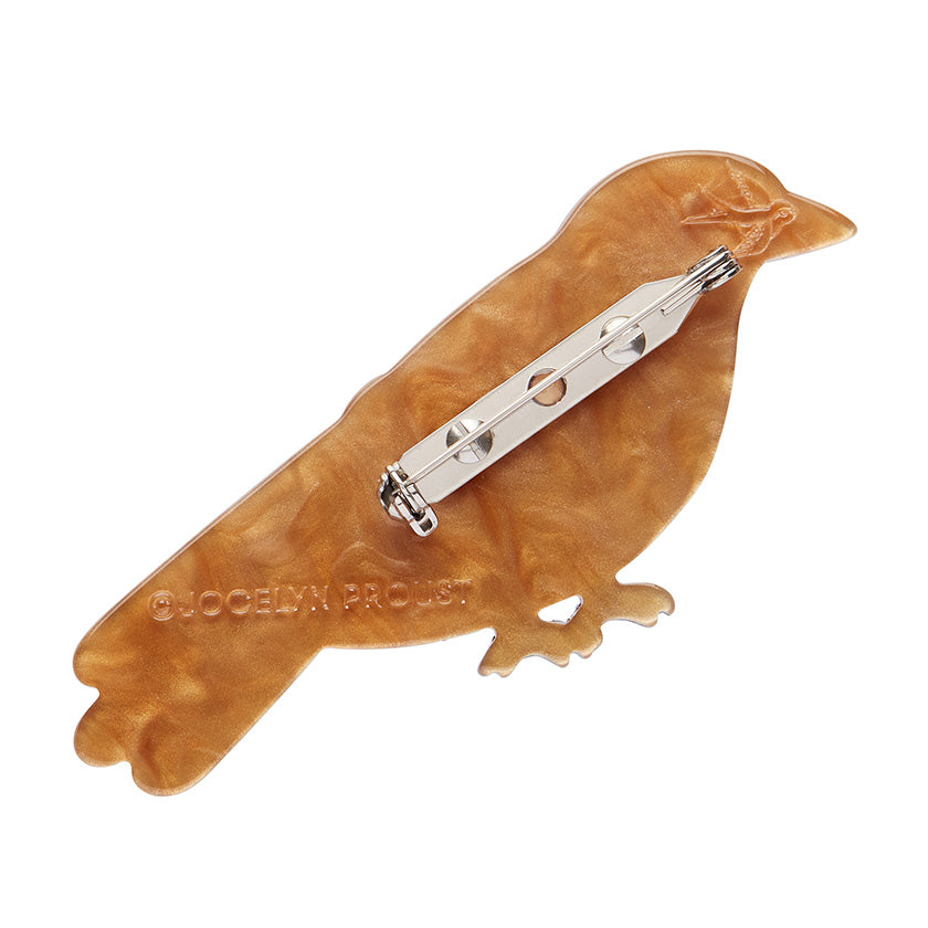 Erstwilder x Jocelyn Proust Go For Goldfinch Bird Brooch with Gift Box