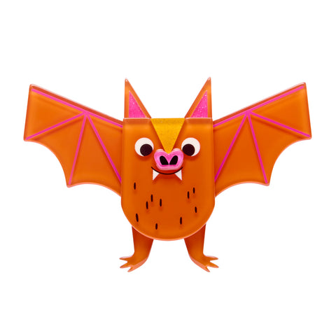 Erstwilder x Megan Roy Going Batty Bat Brooch ~Haunted at Heart Collection~