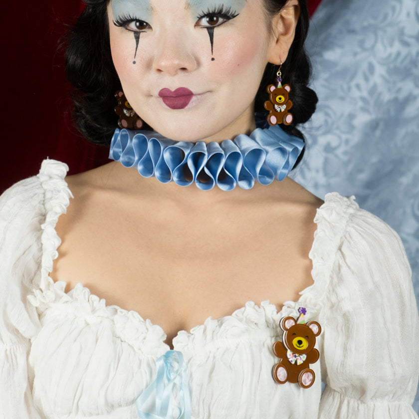 Erstwilder Grand Prize Teddy Bear Brooch with Gift Box ~A Day At The Fair~