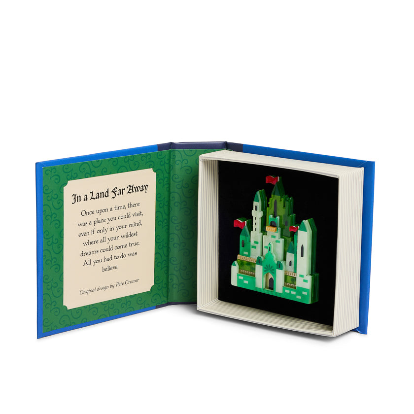 Erstwilder x Pete Cromer In a Land Far Away Green Castle Brooch *GIFT WITH PURCHASE ONLY*