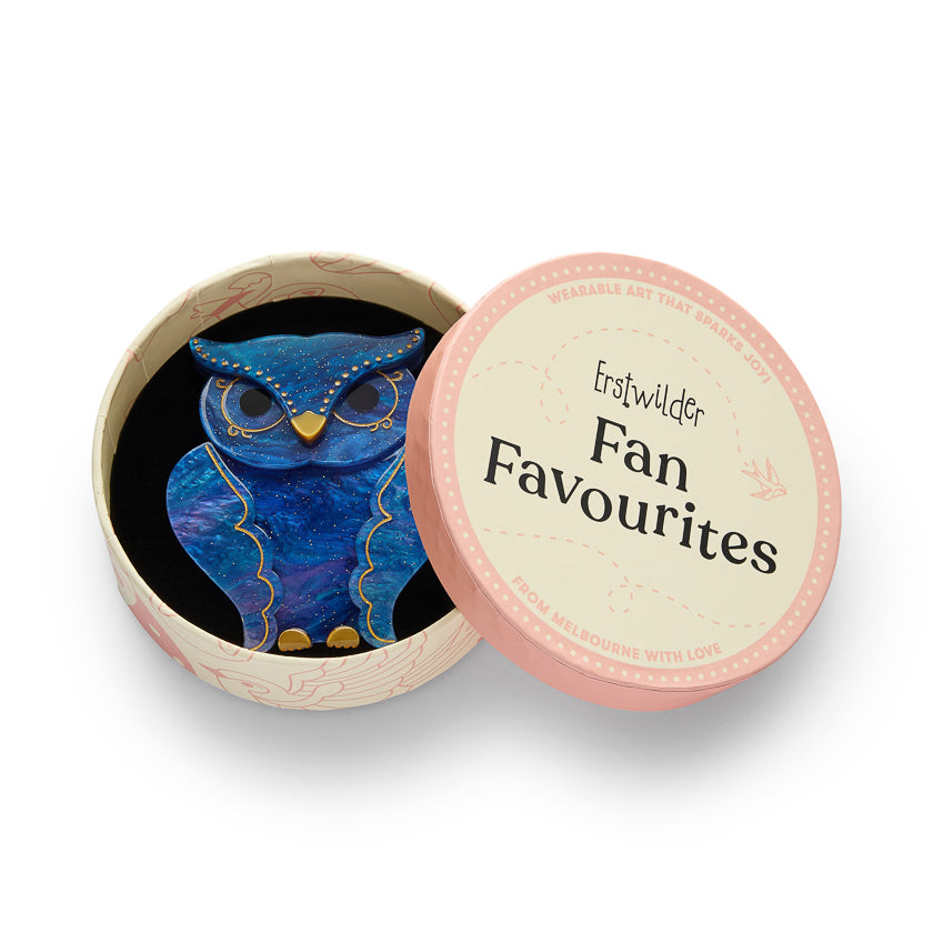 Erstwilder Guadeloupe the Saint Owl Brooch ~2026 Fan Favourites Collection~