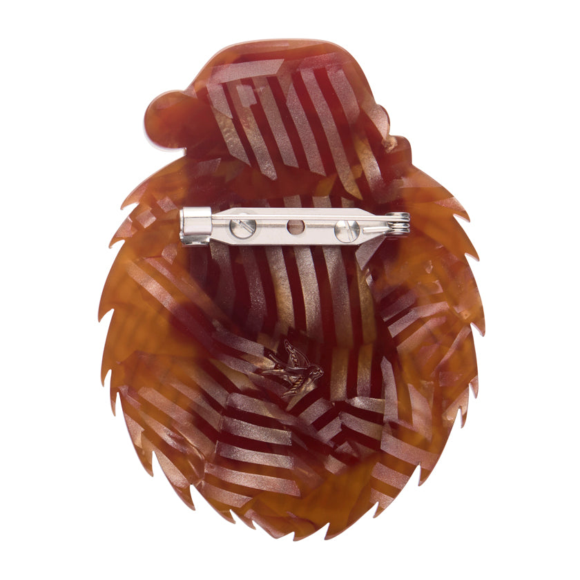 Erstwilder Hannah the Hedgehog Brooch ~Merry Menagerie Collection~