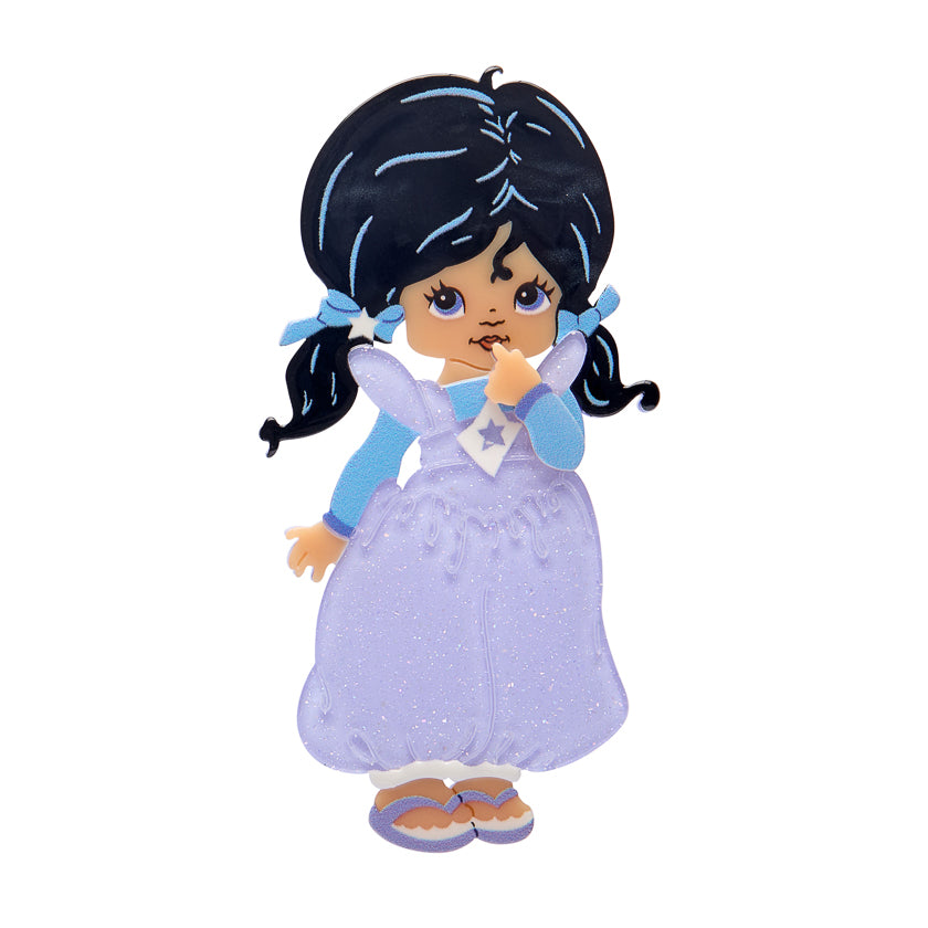 Erstwilder x Rainbow Brite Indigo Brooch ~Rainbow Brite Collection~