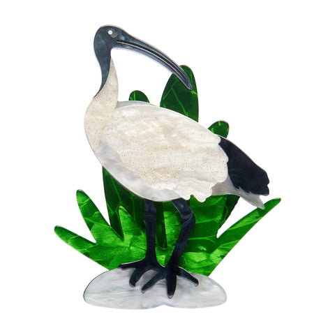 Erstwilder Izzy the Ibis Brooch ~Australiana 2025 Collection~