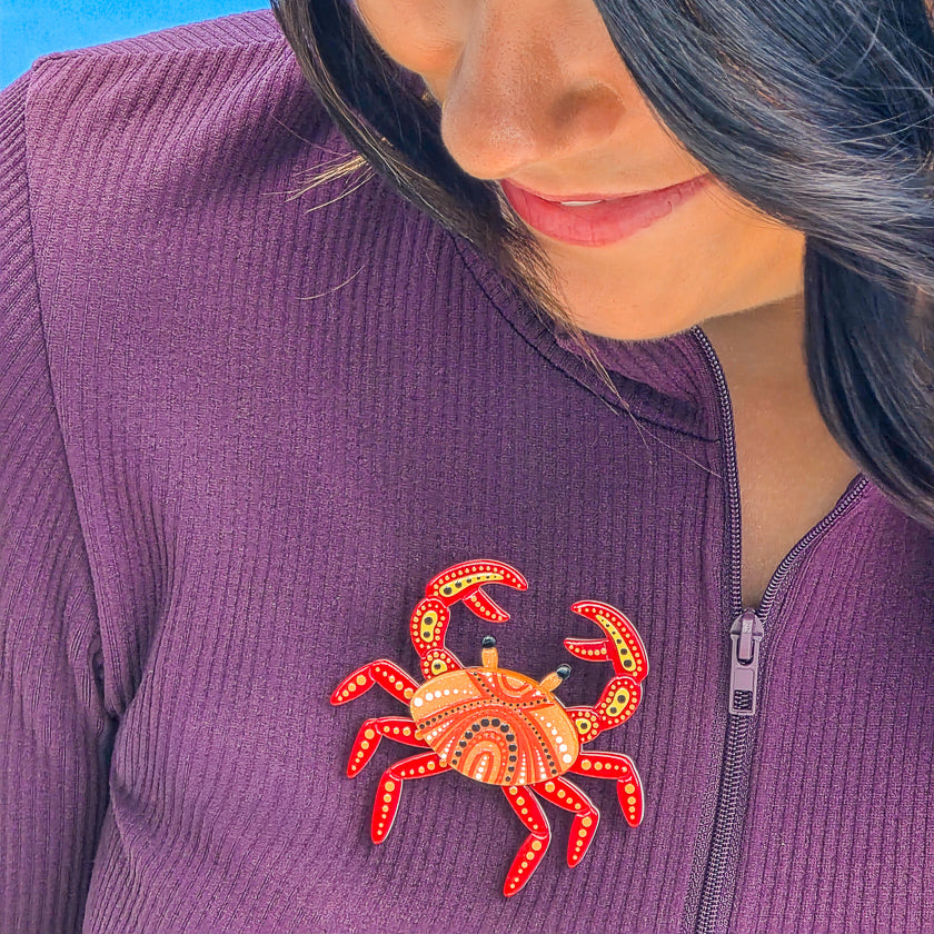 Erstwilder x Brooke Sutton Karntat Crab Brooch ~ 2026 Collection ~