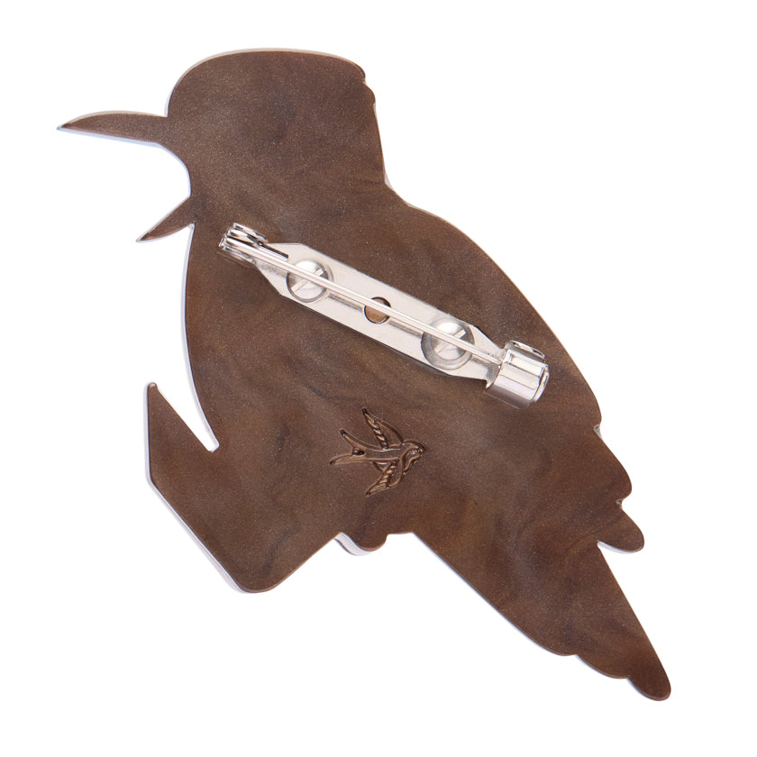 Erstwilder Kip the Kookaburra Brooch ~Merry Menagerie Collection~