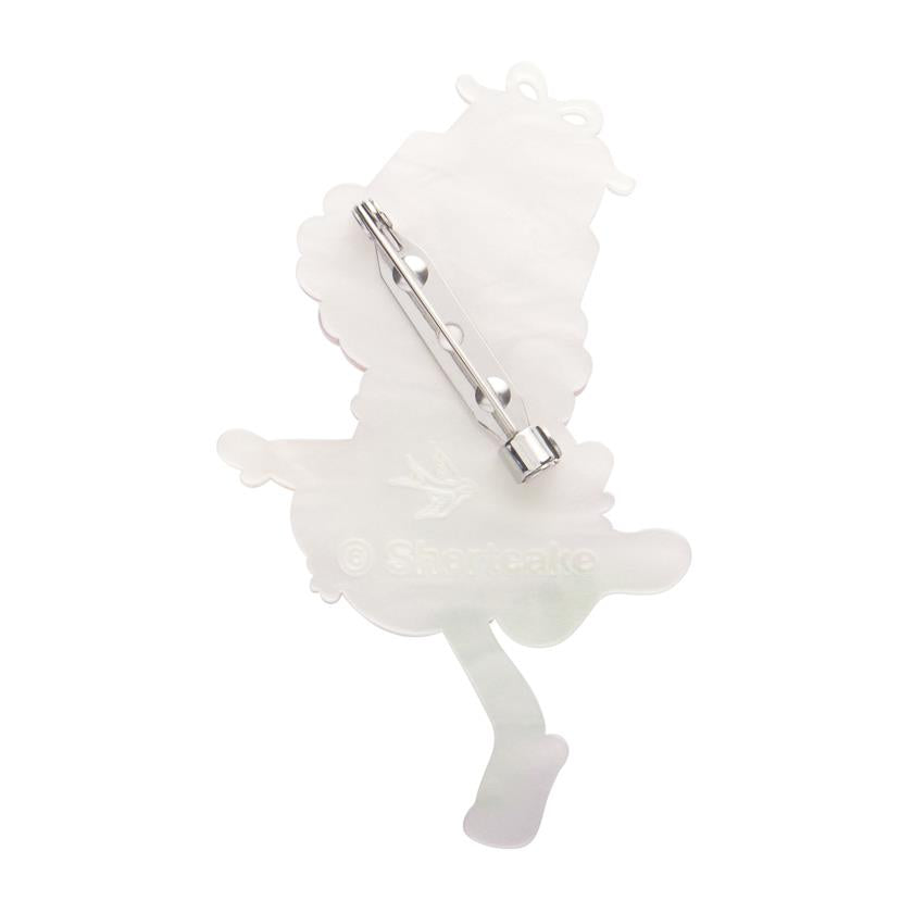 Erstwilder Lime Chiffon Brooch with Gift Box ~The World of Strawberry Shortcake~