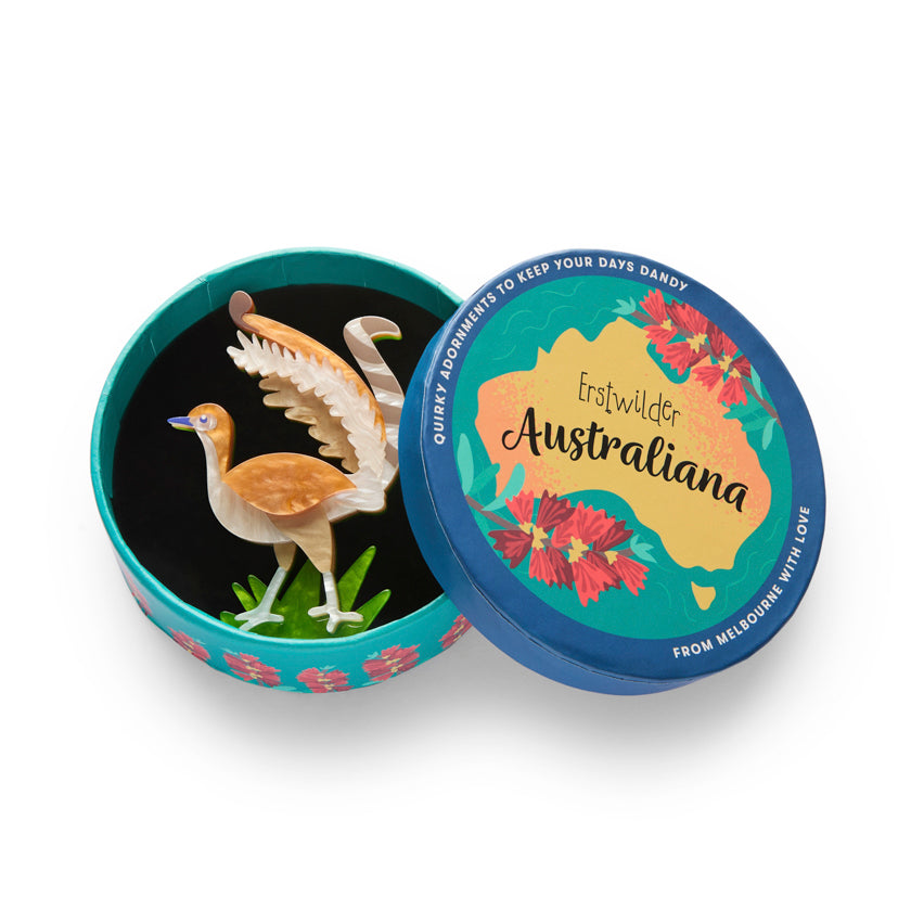 Erstwilder Lottie the Lyrebird Brooch ~Australiana 2025 Collection~