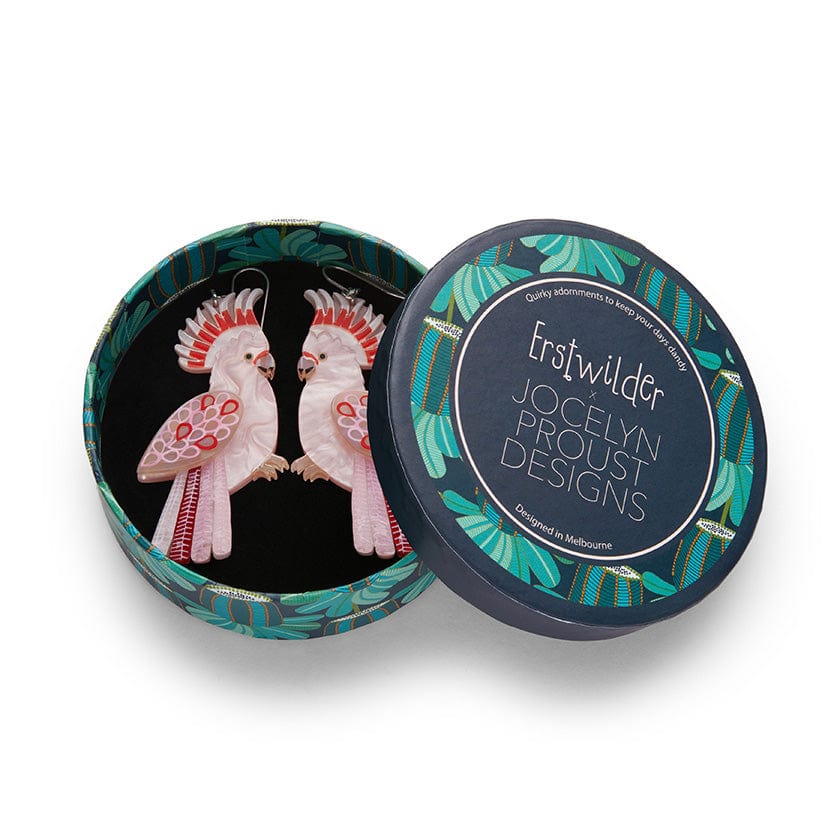 Erstwilder "Major Mitch's Moment" Drop Pierced Earrings with Gift Box