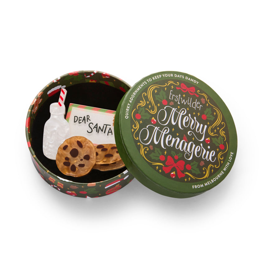 Erstwilder Midnight Snack Station Brooch ~Merry Menagerie Collection~