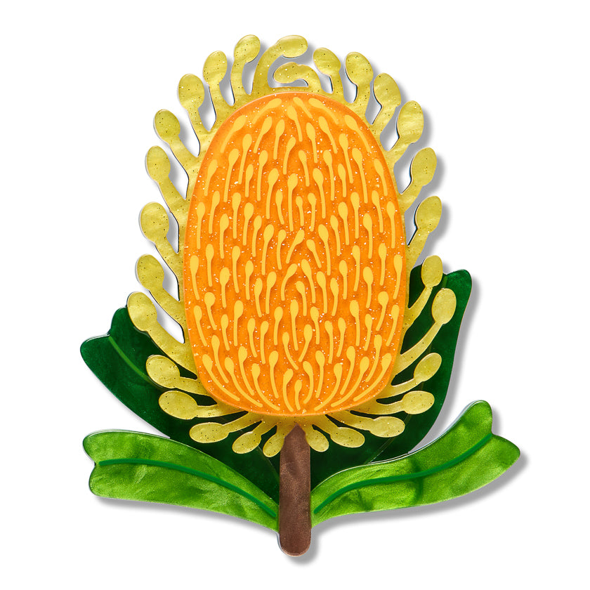 Erstwilder x Royal Botanic Gardens Victoria Mountain Banksia Brooch ~2026 Collection~
