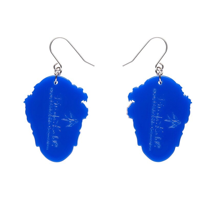 Erstwilder "My Own Muse Frida" Frida Kahlo Drop Pierced Earrings with Gift Box