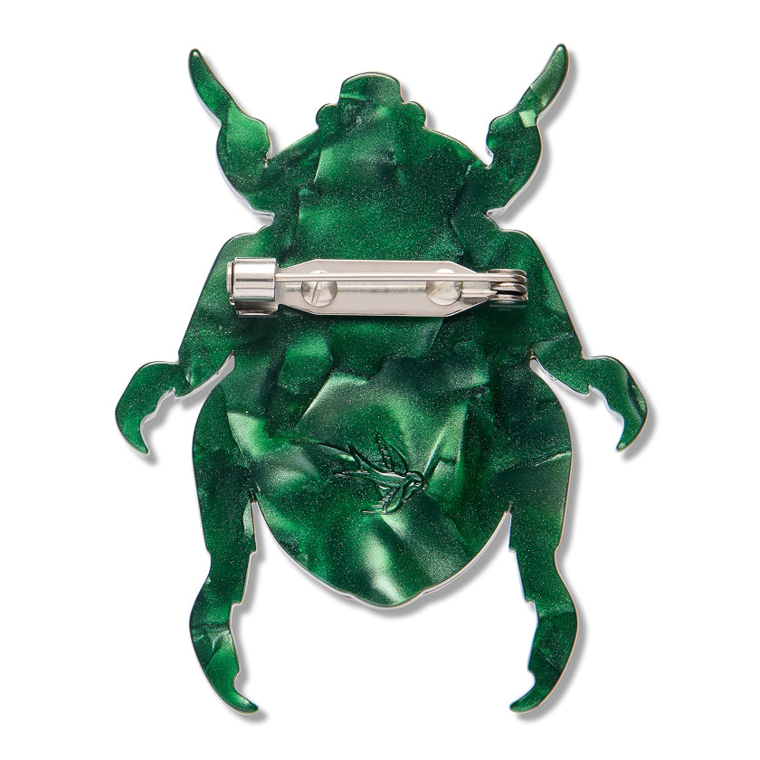 Erstwilder Nature's Noel Beetle Brooch ~15th Birthday Fan Favorites Collection~