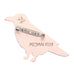 Erstwilder x Megan Roy Nevermore Noir Brooch *GIFT WITH PURCHASE ONLY*