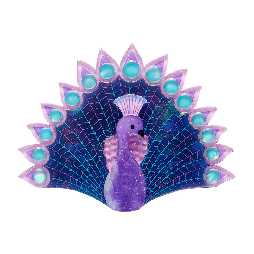 Erstwilder Penelope Peacock Brooch *EXCLUSIVE BONUS GIFT WITH PURCHASE*