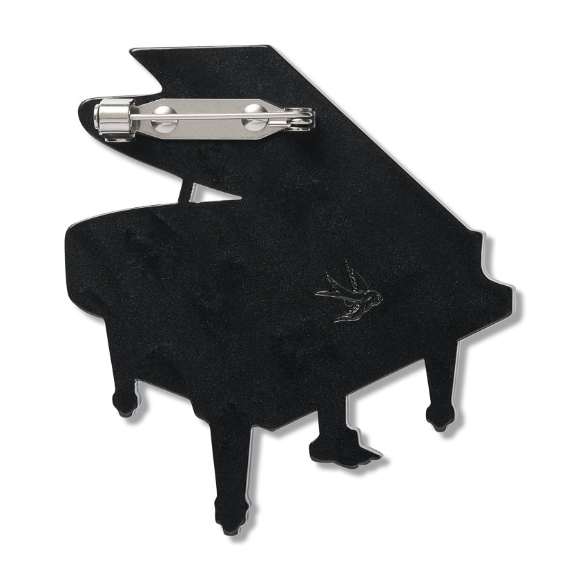 Erstwilder Play It Again Piano Brooch ~ 2026 Arts & Crafts Collection ~