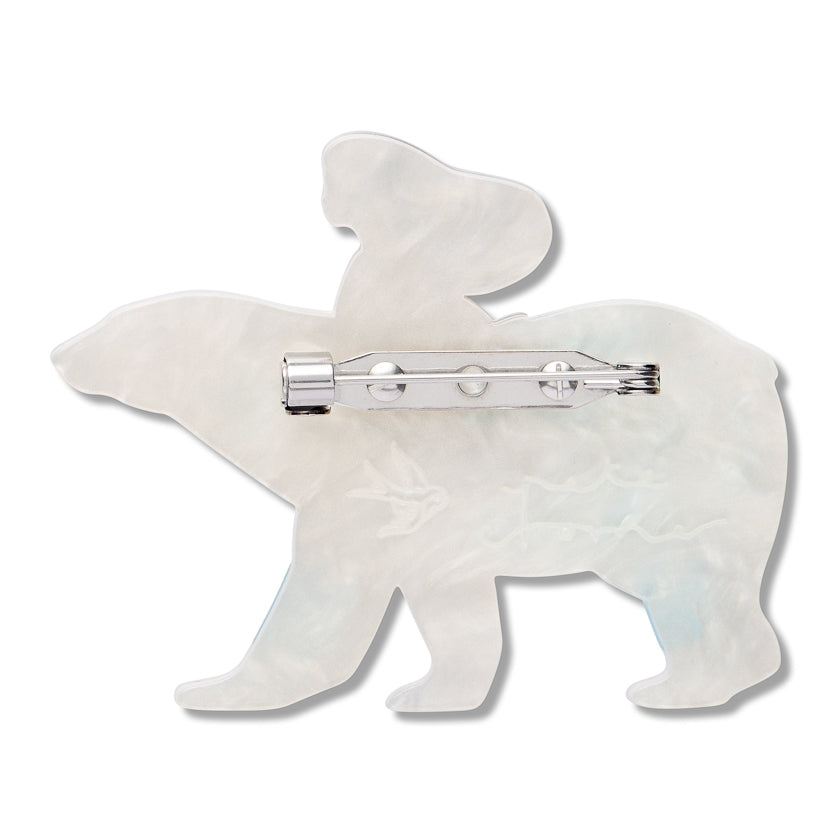 Erstwilder x Pete Cromer Polar Adventure Brooch ~ Fairy Tales Part 2 Collection ~