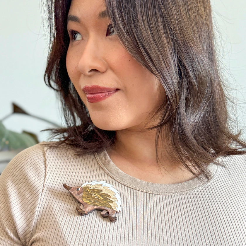 Erstwilder Prickles the Echidna Brooch ~Australiana 2025 Collection~