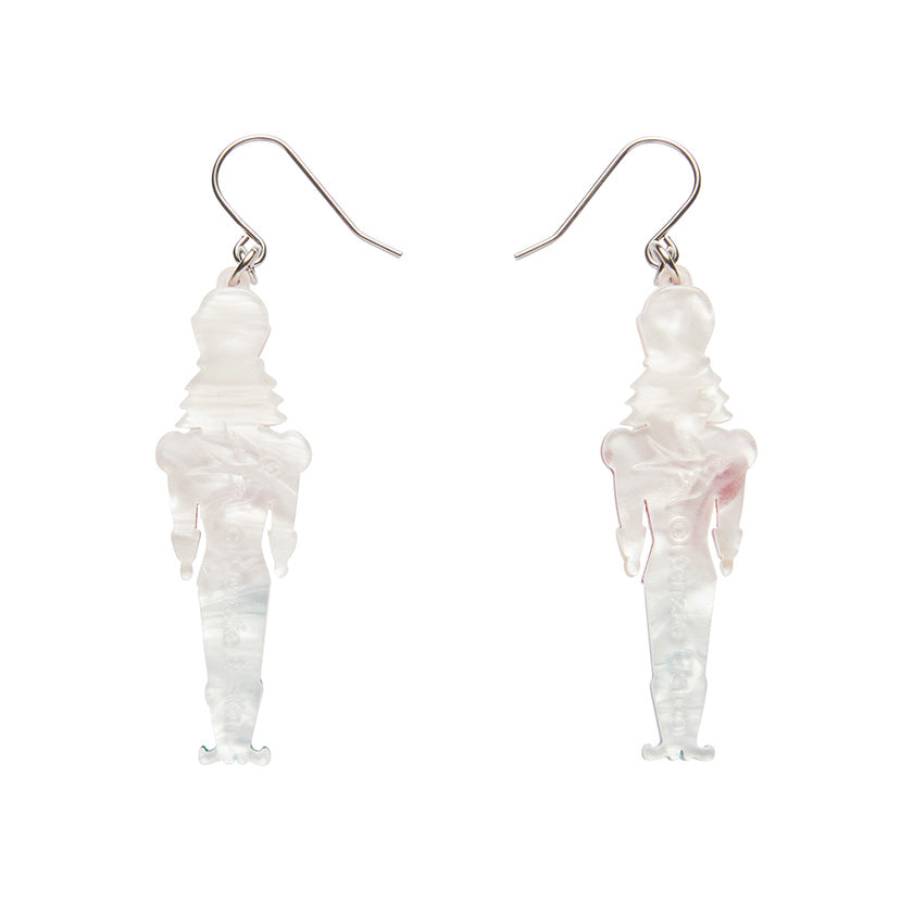 Erstwilder Promised Prince Holiday Drop Pierced Earrings ~Merry Kitschmas Collection~